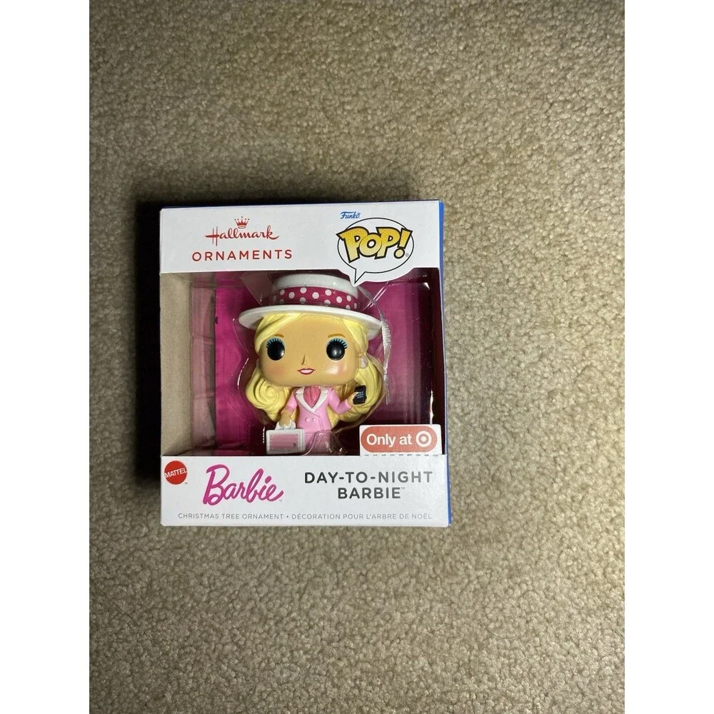 Hallmark Funko POP Barbie Day-to-Night Christmas Ornament Target Exclusive NIB